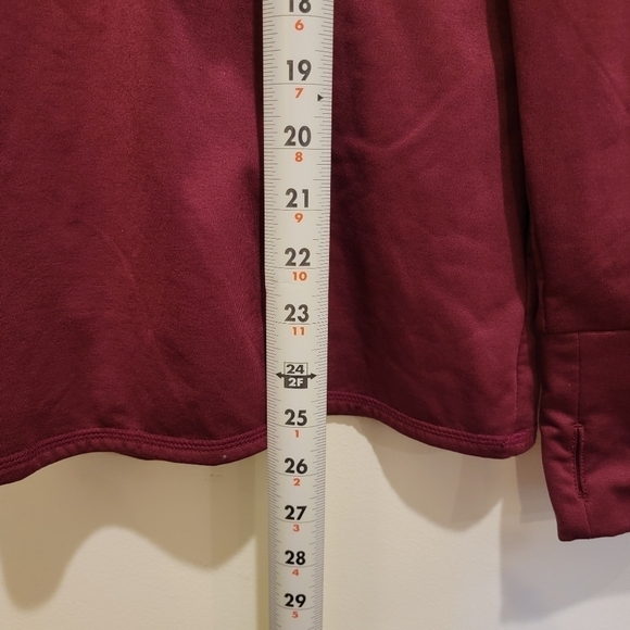 Head Quarter zip Pullover Activewear Jacket Fleece Lined with Thumb Holes Size L - Picture 10 of 15